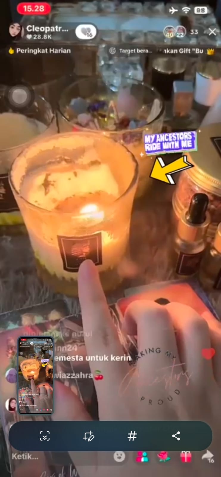 tarot reader Cleopatra Spiritguide